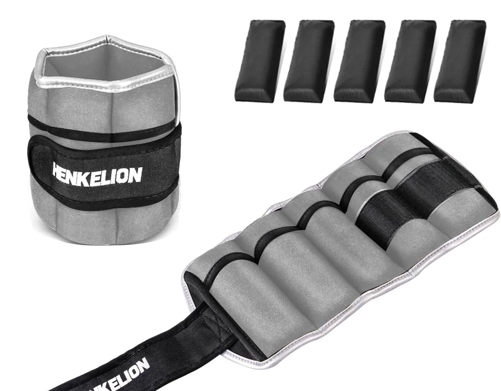 Henkelion Adjustable Ankle Weights